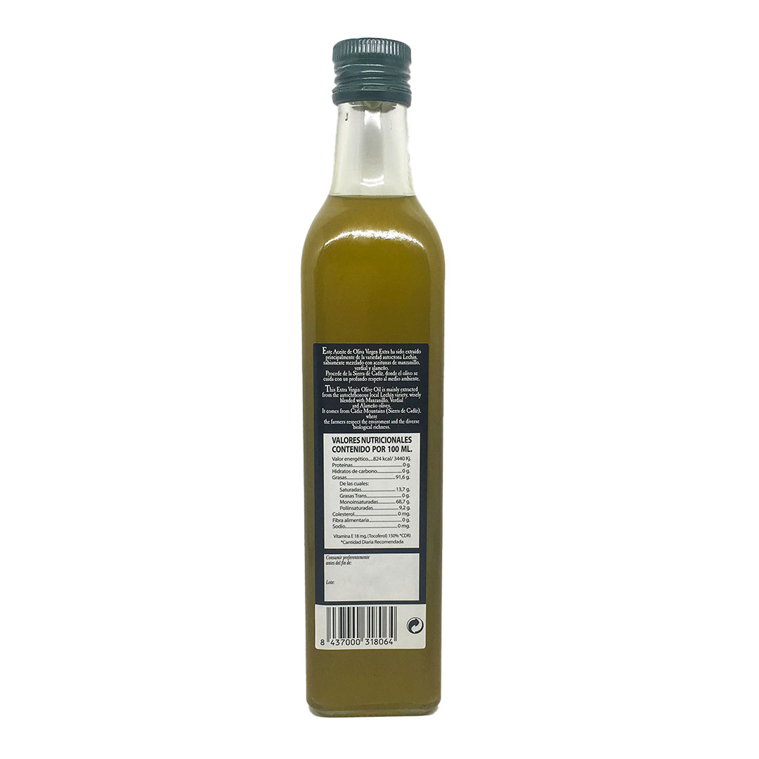 Bouteille en Verre pour Huile d'olive et Vinaigre de 500 ML Petite